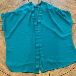Green flowy blouse